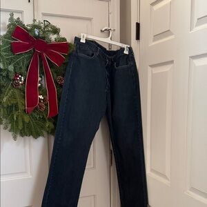 Levi's Men’s Dark Blue Straight Leg Jeans